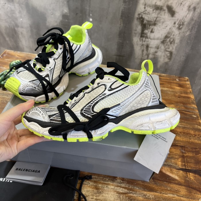 1:1 quality version Lace-up chunky shoes 10 colors