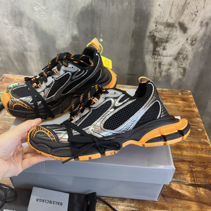 1:1 quality version Lace-up chunky shoes 10 colors