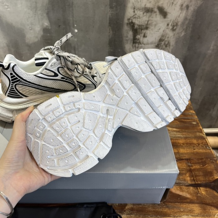 1:1 quality version Lace-up chunky shoes 10 colors