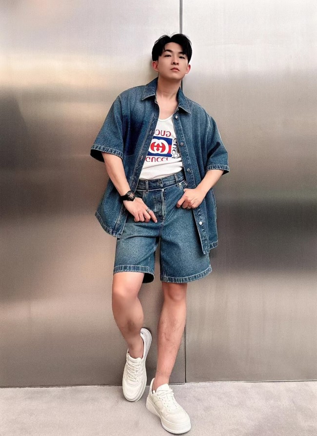 1:1 quality version Old Vintage Denim Shorts