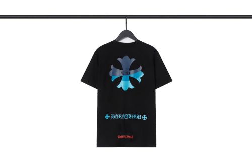 Blue Gradient Cross tee 2 colors