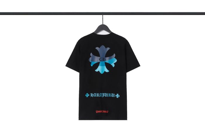 Blue Gradient Cross tee 2 colors