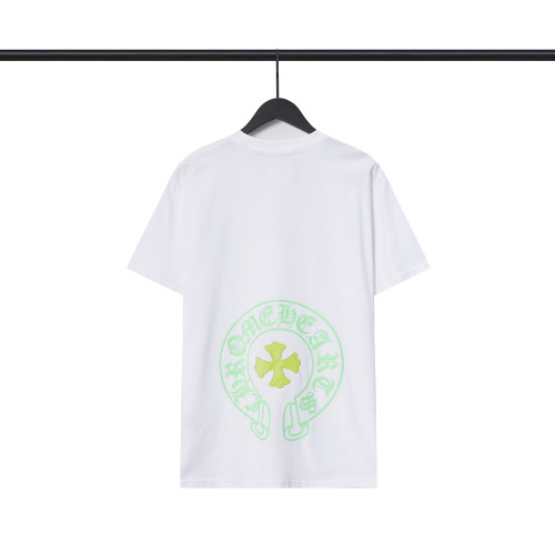 Horseshoe Loop Back Embroidered Leather tee 2 colors