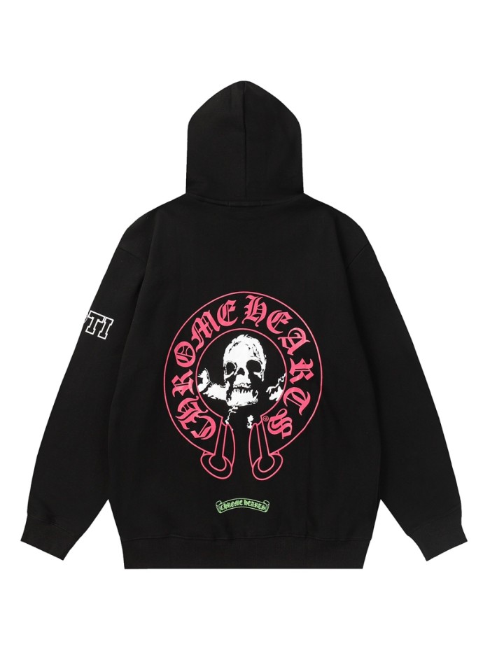  Skull Horseshoe Cross Sweatshirt