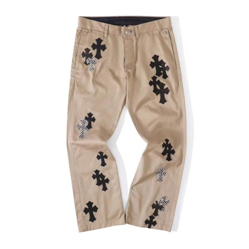 1:1 quality version Black and White Grid Cross Jeans