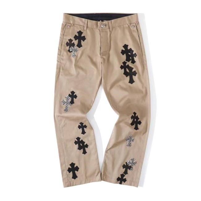 1:1 quality version Black and White Grid Cross Jeans