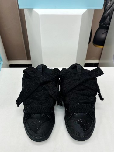 1:1 quality version Chunky lace up chubby shoes