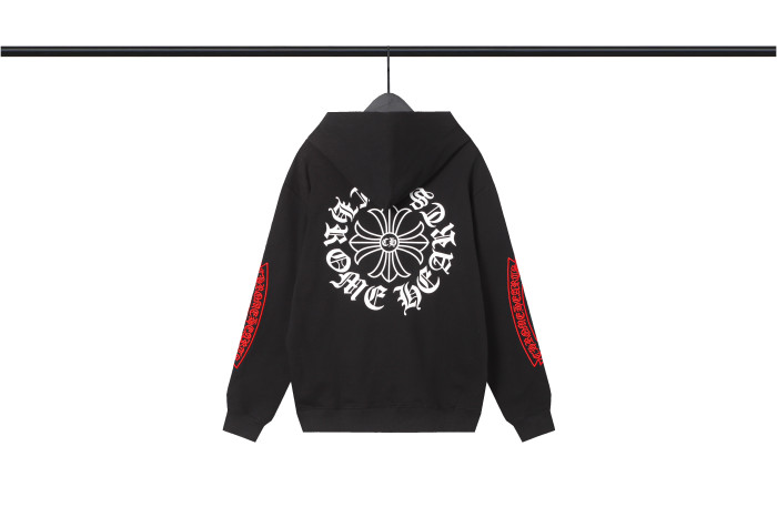  Red Handmade Embroidered Sweatshirt 2 colors