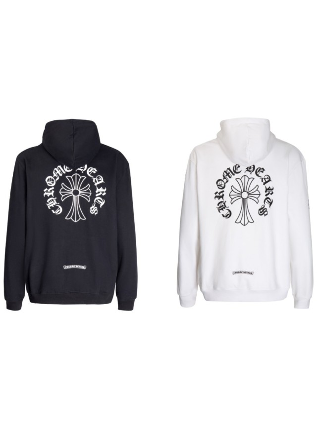  Big Long Cross Flower Arm Zipper Sweatshirt 3 colors