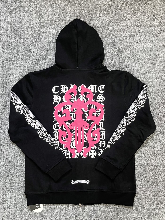  Sword and Dagger Sanskrit Zipper Sweatshirt