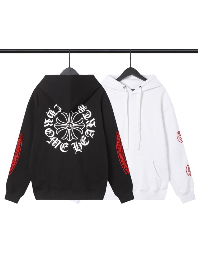  Red Handmade Embroidered Sweatshirt 2 colors