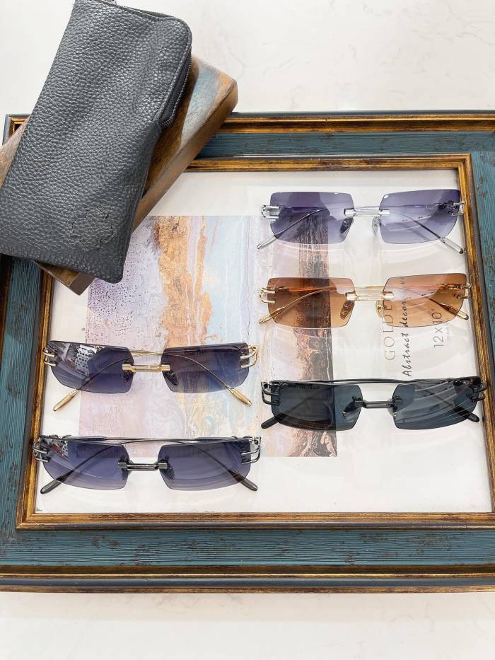 1:1 quality version rimless glasses 5 colors