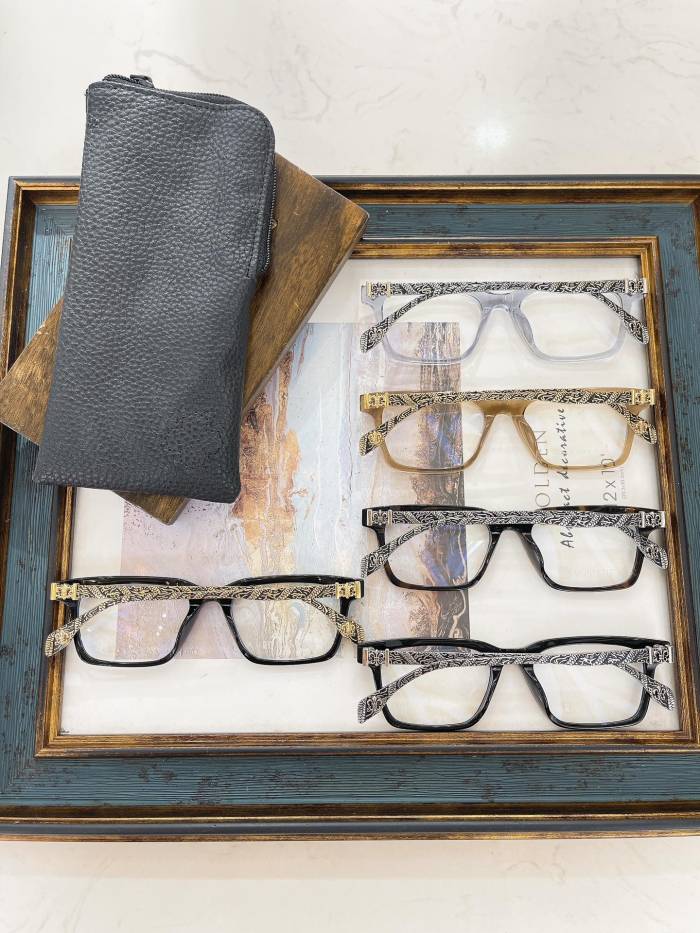1:1 quality version Glasses with metal temples 5 colors