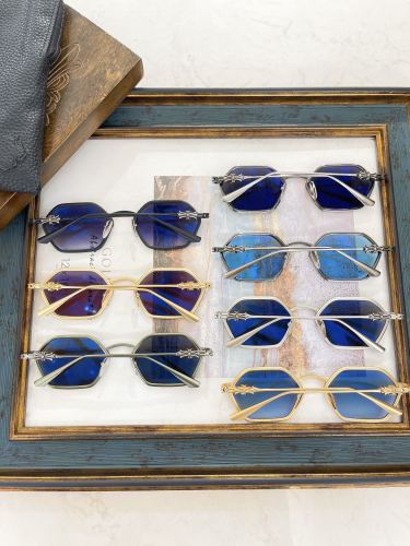 1:1 quality version polygonal glasses 7 colors