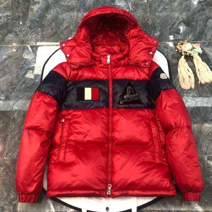 Classic Triangle Label Skiwear Down Jacket 4 colors