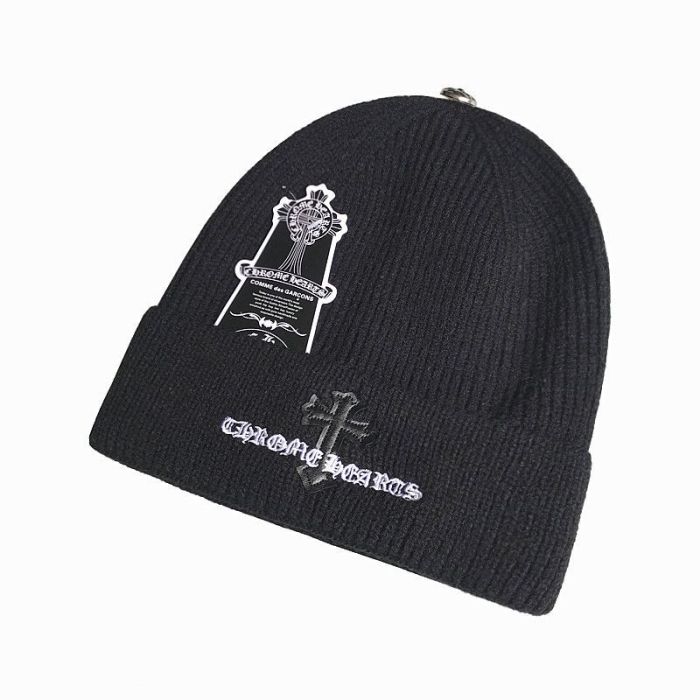 Colorful Embroidered Knit beanie 28 colors