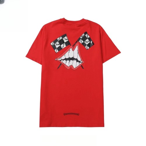 [buy more save more] Plaid flag mouth tee-格纹旗帜嘴巴短袖