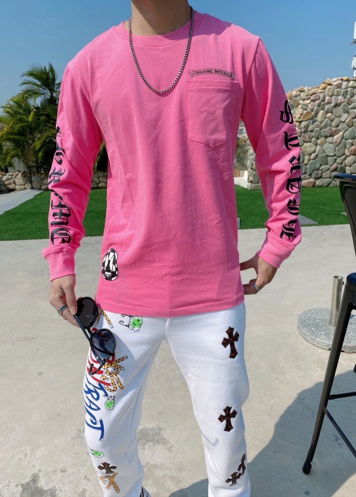 Graffiti Cross Sanskrit Long Sleeve T-Shirt