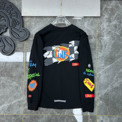 Double Sleeve Graffiti Letter Long Sleeve T-Shirt