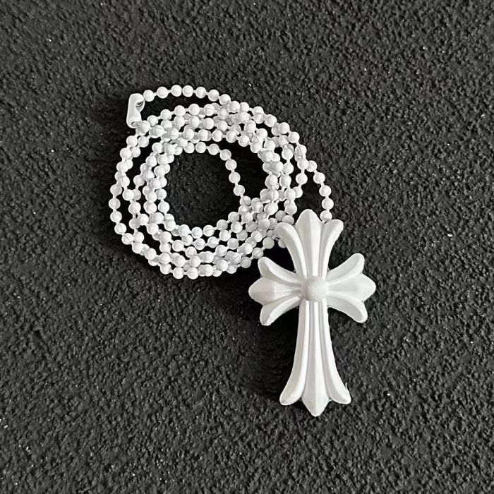 CH Resin Cross Necklace 9 colors