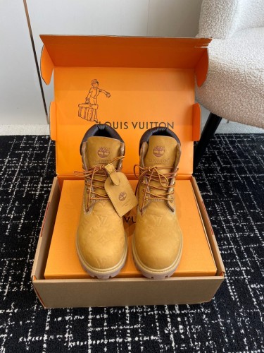 1:1 quality version British style full print logo Martin boots
