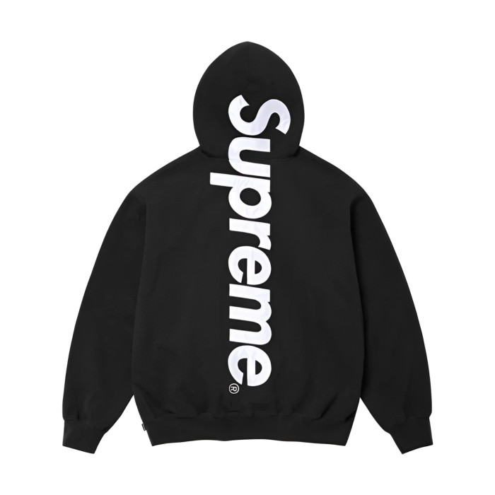Back patch embroidered large monogrammed logo Hoodie 5 colors