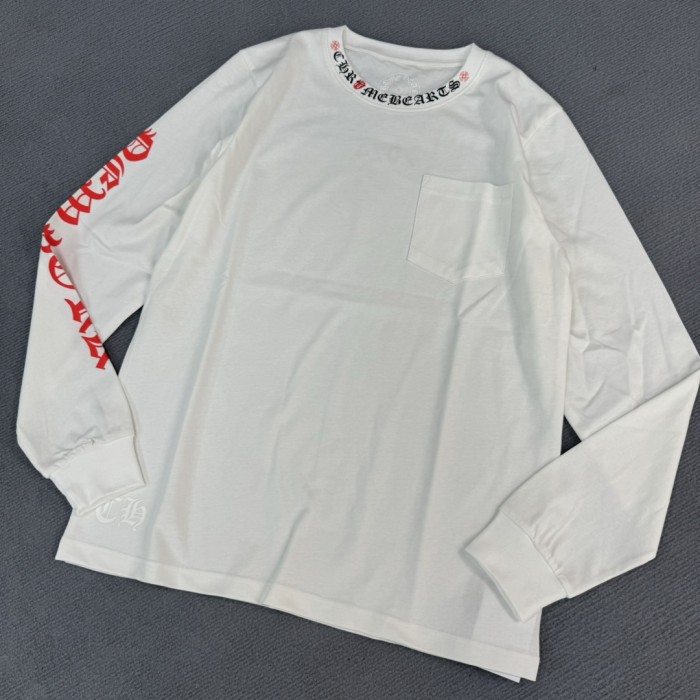 1:1 quality version 2024 Las Vegas Limited Sanskrit Flower Arm Long Sleeve T-Shirt 2 colors