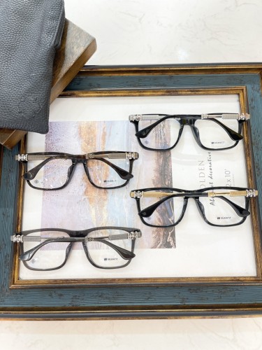 1:1 quality version Crucifix Embellished Lightweight Square Frame Glasses 4 colors