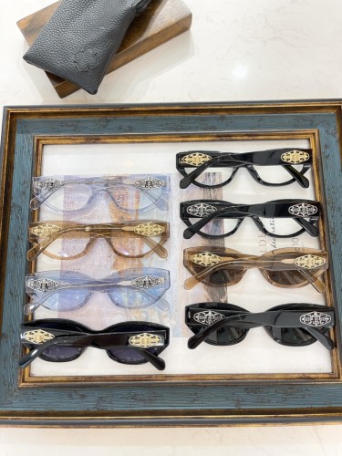 1:1 quality version Glasses legs three Scout flower logo glasses 8 colors