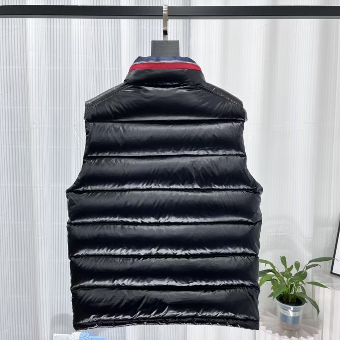 1:1 quality version   Zipper collar Down vests with NFC tag