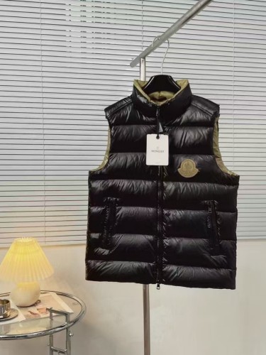 1:1 quality version Bormes Stand-up Collar Short Down Vest with NFC tag