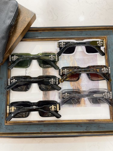 1:1 quality version Chunky Legs Narrow Frame Vintage Glasses 6 colors