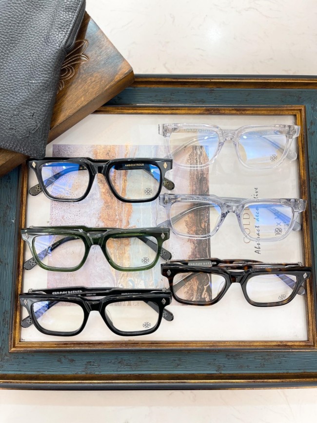 1:1 quality version Small Cross Full Frame Glasses 6 colors