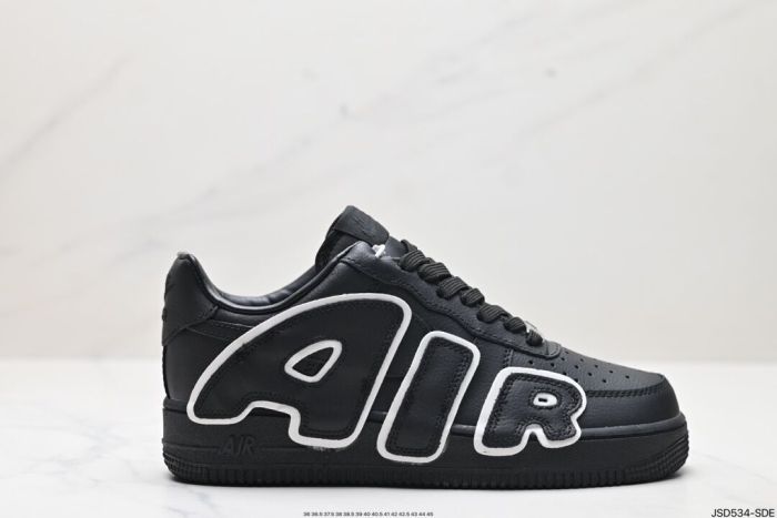 1:1 quality version  AF1 White and red letter embroidered board shoes 3 colors