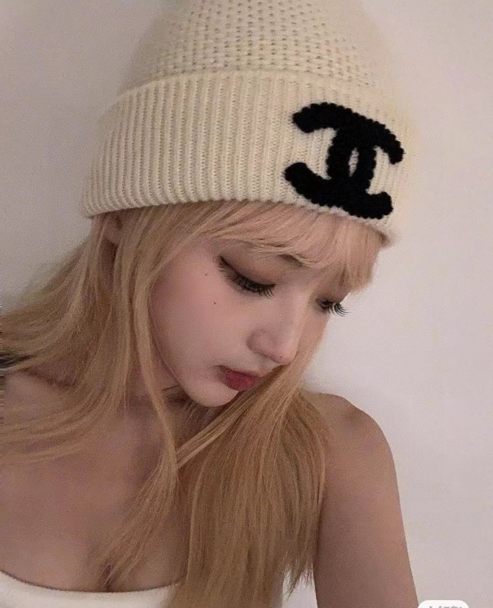 1:1 quality version Classic Large Logo Embroidered Cold beanie 2 colors