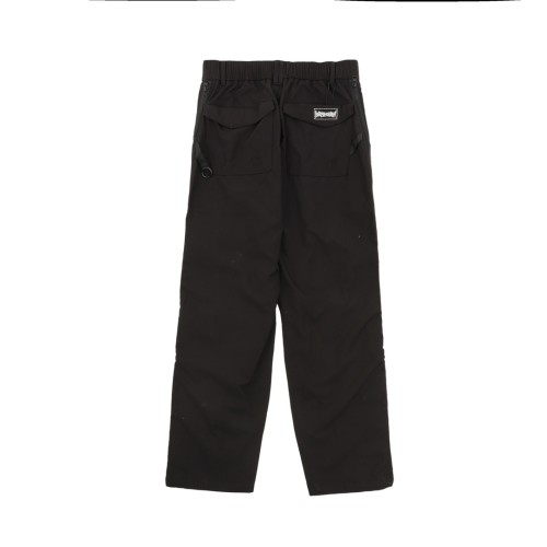 1:1 quality version Logo-printed cargo zipper woven pants