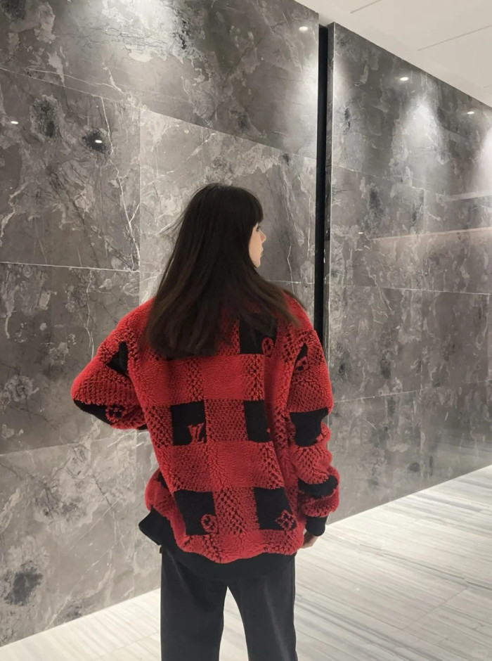 [50% Off]1:1 quality version Velvet Drawstring Jacket