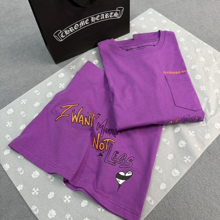 1:1 quality version Graffiti Collection Purple Long Sleeve T-Shirt & skirt set