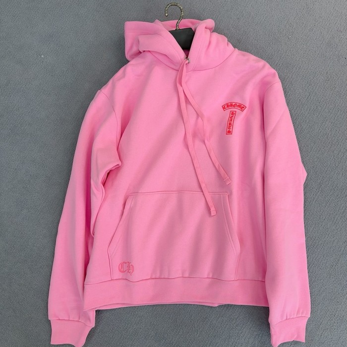 1:1 quality version USA Red Sanskrit Letter Print Padded Hoodie