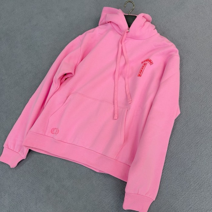 1:1 quality version USA Red Sanskrit Letter Print Padded Hoodie