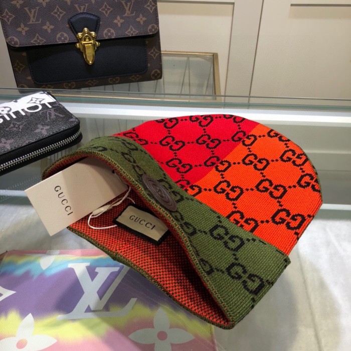 1:1 quality version Color Splicing Cold Beanie 4 colors