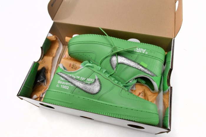 N  Air Force 1 Low OW  Light Green Spark DX1419-300