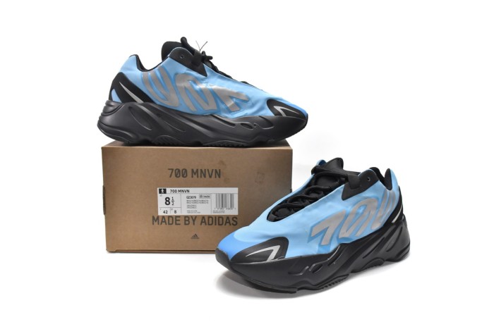 A  Y**zy Boost 700 MNVN Bright Cyan GZ3079