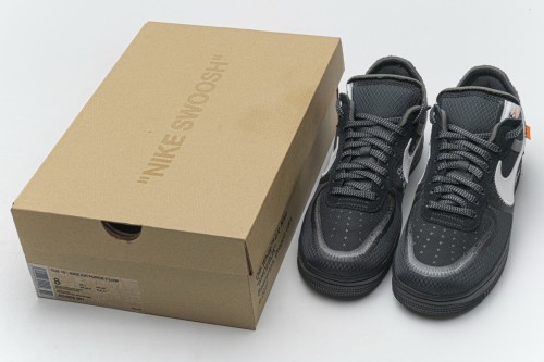 N  Air Force 1 Low OW  Black White AO4606-001