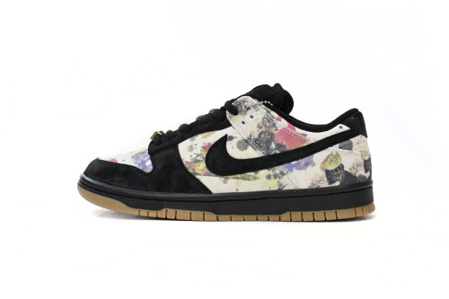  N  SB Dunk Low × Supreme “Rammellzee” FD8778-001