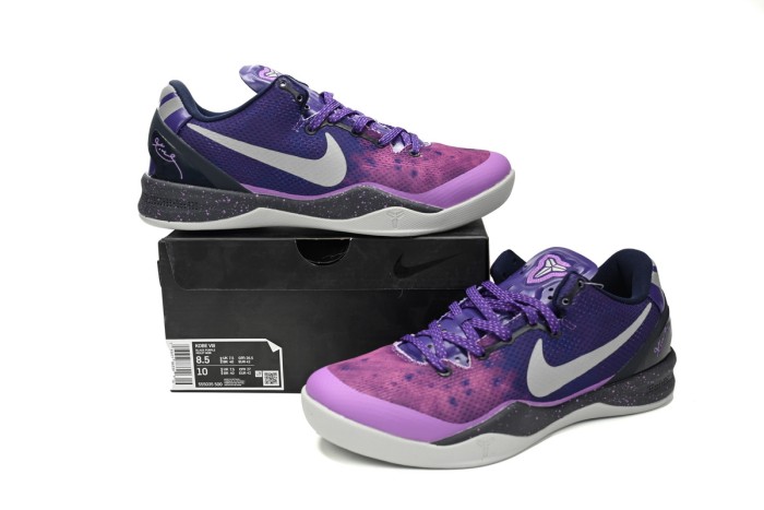 N Kobe 8 Playoffs Purple Platinum 555035-500