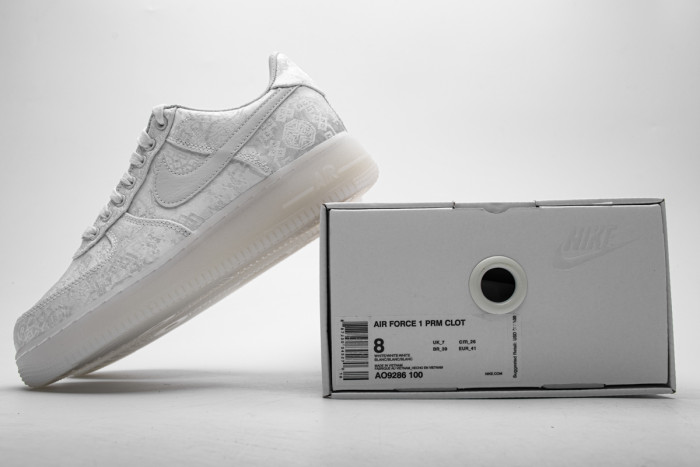 N  Air Force 1 Low CLOT 1WORLD (2018) AO9286-100