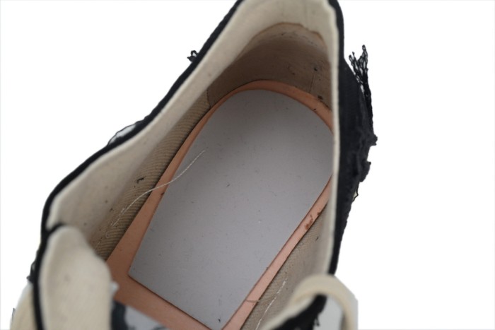R*ck0wens DRKSHDW Fogachine Slashed Stretch Denim Low Black Milk DU01B7802 SBSLH 911