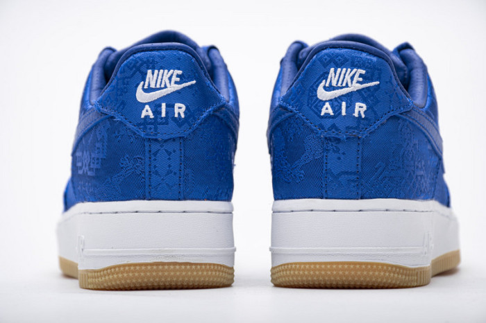 N  Air Force 1 Low CLOT Blue Silk CJ5290-400