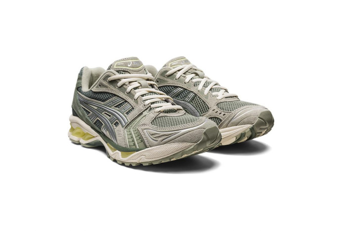 AC Gel-Kayano 14 Olive Grey Pure Silver 1201A161-301